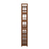 Bamboo Shoe Rack Stand, 11 Shelves with Boots Storage Section, Brown Colour