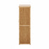 Shoe Storage Cabinet 3 Doors Bamboo Shoe Shelf Beige