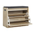 Shoe Storage Bench with PU Seat 0.6M Wooden