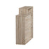Shoe Cabinet Storage 2 Doors with Display Shelves Wooden