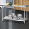 304 Stainless Steel Work Bench Commercial Kitchen Table 152cm