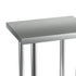 Stainless Steel Kitchen Benches Work Bench 610x457mm 430