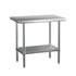 Stainless Steel Kitchen Benches Work Bench 910x610mm 430