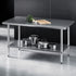 Cefito 1524x762mm Stainless Steel Kitchen Bench 430