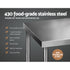 Cefito 1829x760mm Stainless Steel Kitchen Bench 430