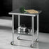 Stainless Steel Kitchen Bench w/ Splashback 760x610MM 430
