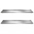 2PCS 1200mm Stainless Steel Kitchen Wall Shelf Mounted Rack