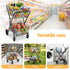 Foldable Shopping Trolley Cart