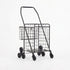 Folding Shopping Trolley – Aluminium Stair‑Climbing Cart, 50kg, Black