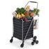 Folding Shopping Trolley – Aluminium Utility Cart 50kg, Silver