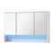 Bathroom Mirror Cabinet LED Wall Storage 1200x750mm