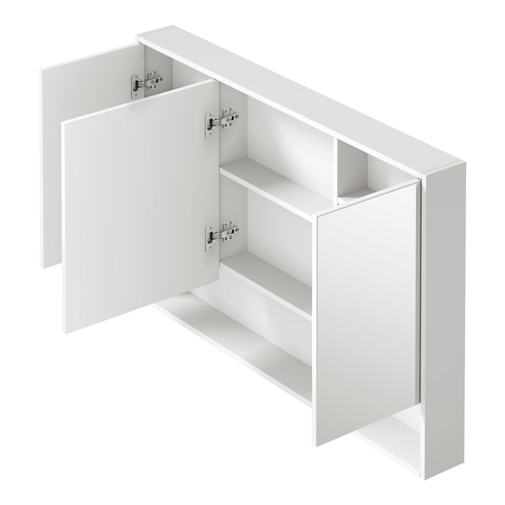 Bathroom Mirror Cabinet LED Wall Storage 1200x750mm