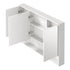 Bathroom Mirror Cabinet LED Wall Storage 1200x750mm