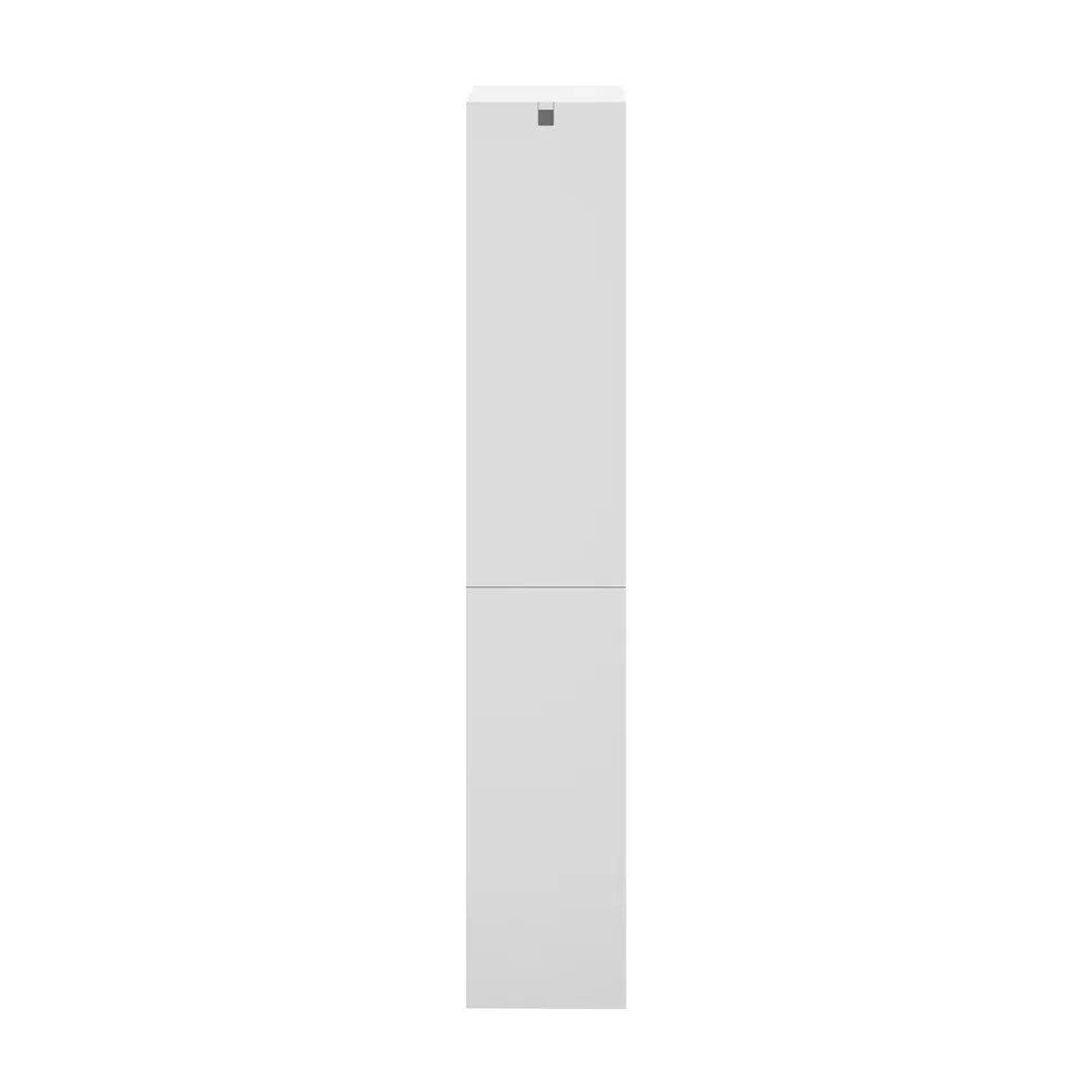 Tall Bathroom Cabinet Storage Slim Toilet Cupboard White