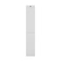 Tall Bathroom Cabinet Storage Slim Toilet Cupboard White