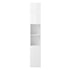 Bathroom Cabinet Storage High Gloss Cupboard Toilet White