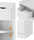 Storage Cabinet Buffet 4 Drawer Freestanding Cupboard White