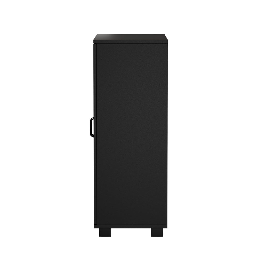 Storage Cabinet Buffet Sideboard 2 Door Black