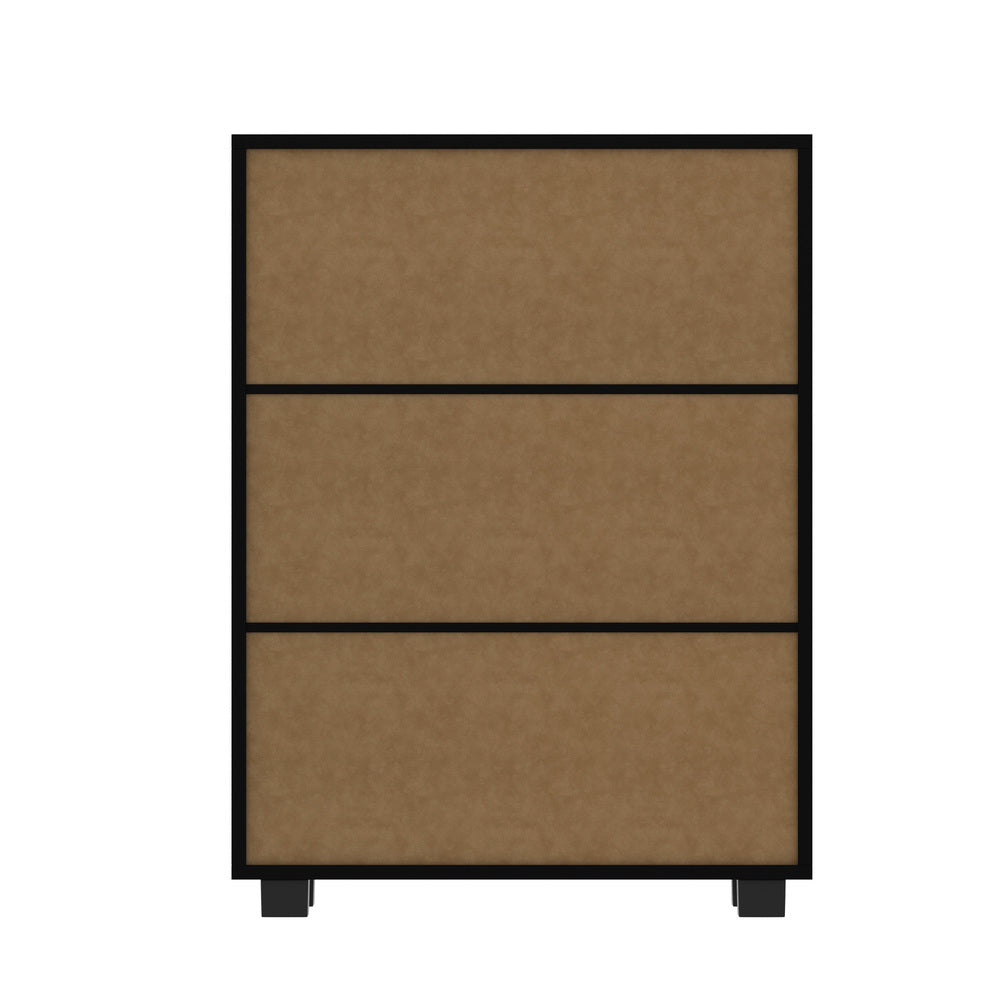 Storage Cabinet Buffet Sideboard 2 Door Black