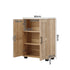 Storage Cabinet Buffet Sideboard 2 Door Natural