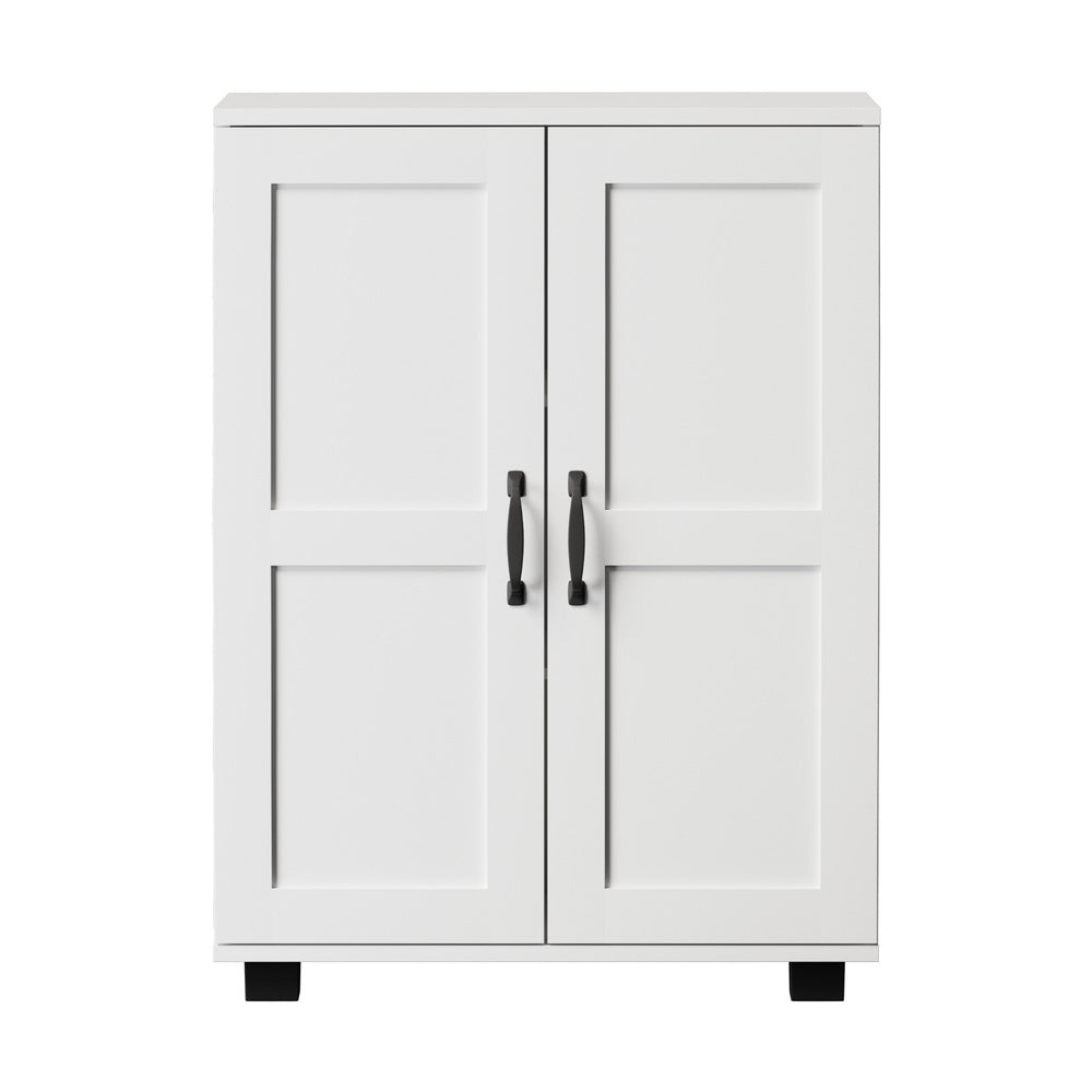 Storage Cabinet Buffet Sideboard 2 Door White