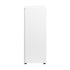 Storage Cabinet 3 Shelves Freestanding White