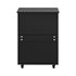5 Drawer Mobile Filing Cabinet Storage Home Office Black