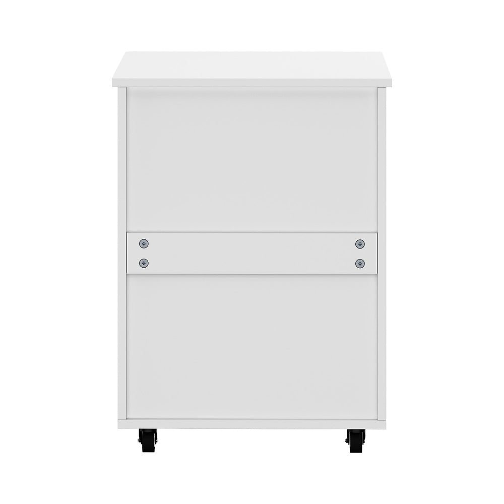 Oikiture 5 Drawer Mobile Filing Cabinet Storage Home Office White