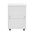 Oikiture 5 Drawer Mobile Filing Cabinet Storage Home Office White