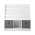 Kids Bookshelf Toy Box Organiser Display Shelf