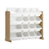 16 Bins 4-Tier Kids Toy Organiser Storage Rack