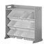 9 Bins Kids Toy Box Bookshelf Storage Organiser Shelf Grey
