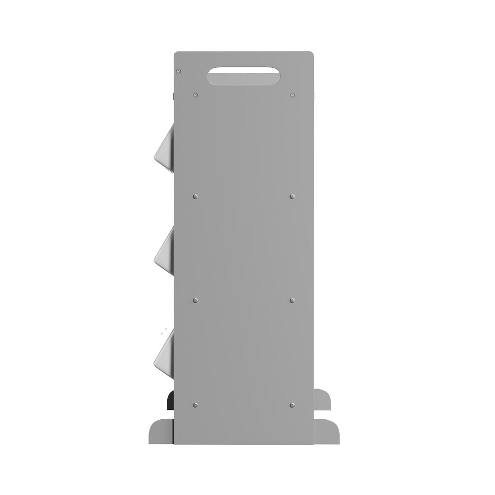 9 Bins Kids Toy Box Bookshelf Storage Organiser Shelf Grey