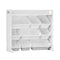 9 Bins Kids Toy Box Bookshelf Storage Organiser Shelf White