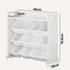 9 Bins Kids Toy Box Bookshelf Storage Organiser Shelf White