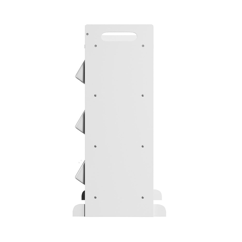 9 Bins Kids Toy Box Bookshelf Storage Organiser Shelf White