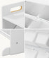 9 Bins Kids Toy Box Bookshelf Storage Organiser Shelf White