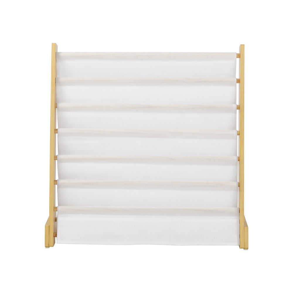 Oikiture Kids Bookshelf Bookcase Children Magazine Rack Shelf