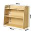 Oikiture Kids Storage Bookshelf Organiser 3 Tier Open Shelves White