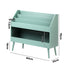Kids Bookshelf Toy Storage – 3‑Tier Organiser with Large Compartment Green