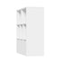 Oikiture Kids Storage Organiser Cabinet With Removable Box White