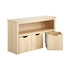 Kids Toy Storage Cabinet With Storage Box Natural