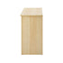 Wooden Kids Toy Storage Cabinet Displayshelf 3 Portable Box