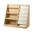 Oikiture Kids Bookshelf Bookcase Multi Tiers Shelf Rack