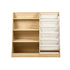 Oikiture Kids Bookshelf Bookcase Multi Tiers Shelf Rack