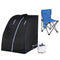 Portable Steam Sauna Tent 1000W 2L Steamer Pot Personal Home SPA Timer