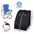 Portable Steam Sauna Tent 1000W 2L Steamer Pot Personal Home SPA Timer