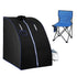 Portable Steam Sauna Tent 1000W 2L Steamer Pot Personal Home SPA Timer