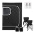Devanti Portable Steam Sauna Tent 2 Person 1000W 3L Steamer Home SPA 60Min Timer