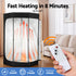 Portable Steam Sauna Tent 1000W 3L Steamer Pot Full Body Home SPA Timer